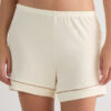 Modal shorts med kontrastkant Modal shorts med kontrastkant
