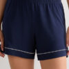 Modal shorts med kontrastkant