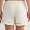 Modal shorts med kontrastkant Modal shorts med kontrastkant