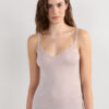 Modal ultralet cashmere-blanding med blonder Modal ultralet cashmere-blanding med blonder