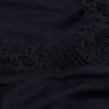 Modal ultralet cashmere-blanding med blonder Modal ultralet cashmere-blanding med blonder