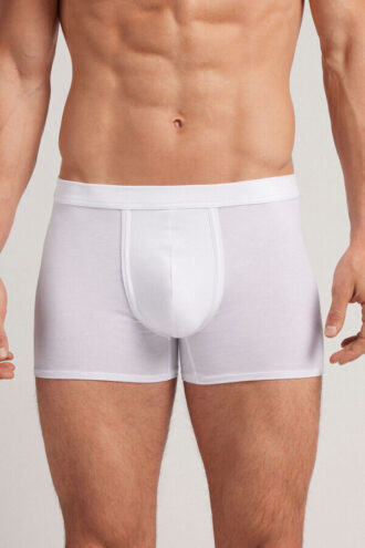 Naturlige, friske bomuldsboxershorts