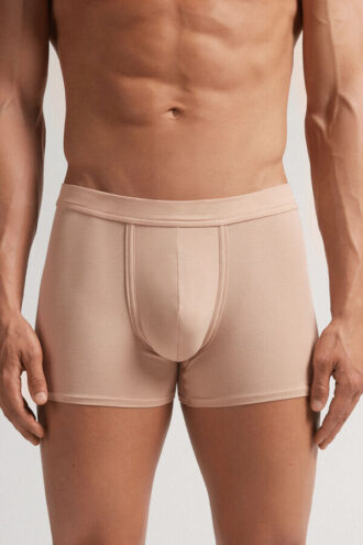 Naturlige, friske bomuldsboxershorts Naturlige, friske bomuldsboxershorts