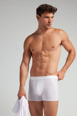 Naturlige, friske bomuldsboxershorts
