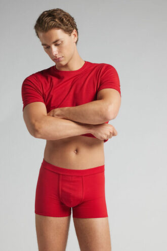 Naturlige, friske bomuldsboxershorts