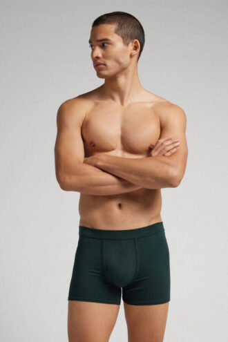 Naturlige, friske bomuldsboxershorts