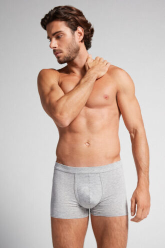 Naturlige, friske bomuldsboxershorts