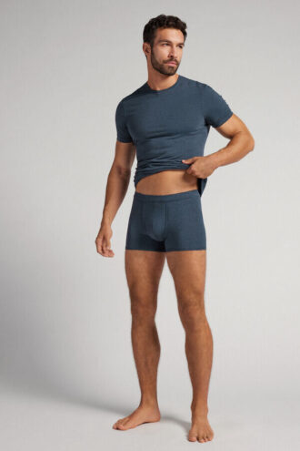 Naturlige, friske bomuldsboxershorts