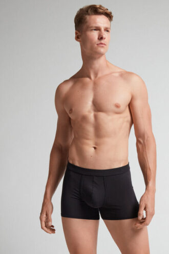 Naturlige, friske bomuldsboxershorts