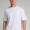 Oversized T-shirt i bomuldsinterlock Oversized T-shirt i bomuldsinterlock
