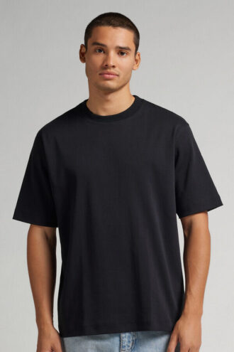 Oversized T-shirt i bomuldsinterlock