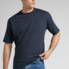 Oversized T-shirt i bomuldsinterlock