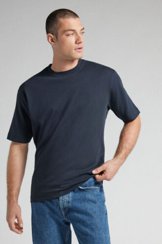 Oversized T-shirt i bomuldsinterlock
