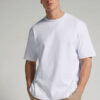 Oversized T-shirt i bomuldsinterlock Oversized T-shirt i bomuldsinterlock