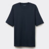 Oversized T-shirt i bomuldsinterlock