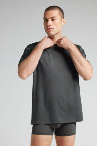 Premium bomulds-T-shirt