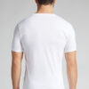 Premium merceriseret bomulds-T-shirt med V-hals