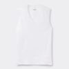 Premium merceriseret bomulds-tanktop med brede skulderbånd Premium merceriseret bomulds-tanktop med brede skulderbånd