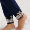 Pretty Flowers lange modalbukser med manchetter Pretty Flowers lange modalbukser med manchetter