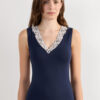 Pretty Flowers Modal og blonder Tanktop Pretty Flowers Modal og blonder Tanktop