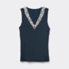 Pretty Flowers Modal og blonder Tanktop Pretty Flowers Modal og blonder Tanktop