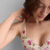 Pretty Flowers Print Gioia Super Push-Up-bh