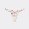 Pretty Flowers Print Thong Pretty Flowers Print Thong