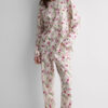 Pretty Flowers-printede pyjamas i super kvalitet bomuld i fuld længde Pretty Flowers-printede pyjamas i super kvalitet bomuld i fuld længde