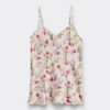 Pretty Flowers silketop med blomsterprint Pretty Flowers silketop med blomsterprint