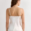 Pretty Flowers silketop med tynde stropper Pretty Flowers silketop med tynde stropper