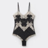 Pretty Flowers Tulle and Lace Bodysuit