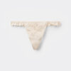 Pretty Flowers Tulle G-String