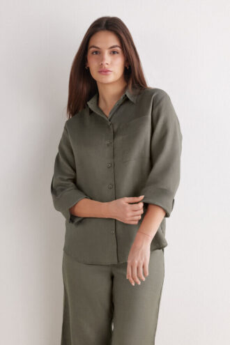 Pure Linen Shirt i linnedstof