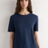 Pure Linen Short Sleeve Top i hør