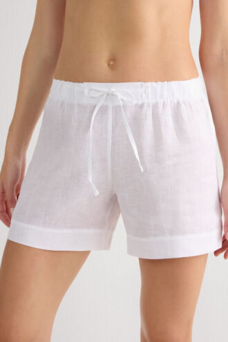 Pure Linen Shorts i hørstof Pure Linen Shorts i hørstof