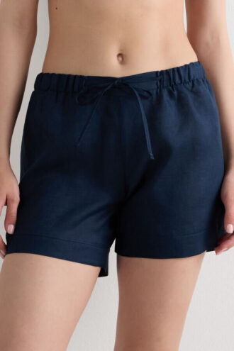 Pure Linen Shorts i hørstof