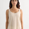 Pure Linen Tank Top i hør