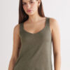 Pure Linen Tank Top i hør