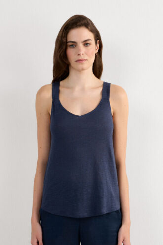 Pure Linen Tank Top i hør