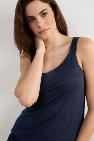 Pure Linen Tank Top i hør