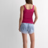 Racerback-tanktop i superior bomuld Racerback-tanktop i superior bomuld