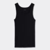 Ribbet tanktop i bomuld af høj kvalitet Ribbet tanktop i bomuld af høj kvalitet