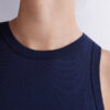 Ribbet tanktop i superior bomuld
