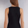 Ribbet tanktop i superior bomuld