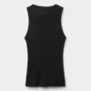 Ribbet tanktop i superior bomuld