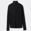 Rullekravebluse i modal light med cashmere lame