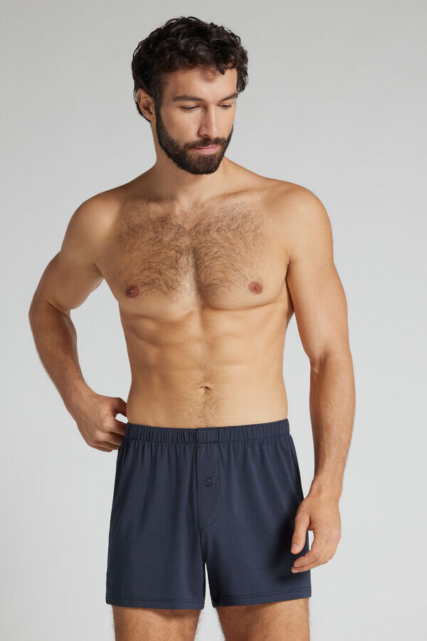 Rummelige boxershorts i blød silke Rummelige boxershorts i blød silke