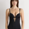 Sexet bodysuit med åben ryg i Ultralight Microfiber
