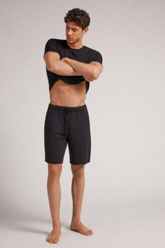 Shorts i silke og modal Shorts i silke og modal