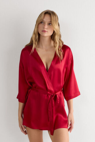 Silke-kimono